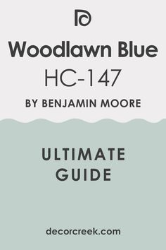 Ultimate Guide Woodlawn Blue HC-147 Paint Color by Benjamin Moore Woodland Blue Benjamin Moore, Wood Lawn Blue Benjamin Moore, Woodlawn Blue Benjamin Moore Bathroom, Blue Paint Colors Benjamin Moore Wall Colours, Blue Paint Colors For Bedroom Benjamin Moore, Bm Woodlawn Blue, Woodlawn Blue Benjamin Moore, Basement Paint