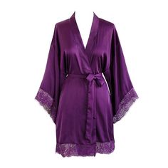 Wrap Robe With Tie Waist For Sleep, Wrap Sleep Robe With Tie Waist, Long Loungewear Robe With Tie Waist, Long Robe With Tie Waist For Loungewear, Long Daywear Robe With Tie Waist, Long Robe With Tie Waist For Daywear, Moda China, Fancy Robes, Long Kimono Cardigan