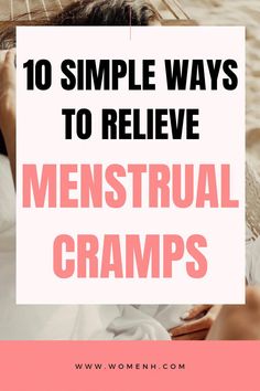 While period cramps do not lead to any medical complications, they may interfere with social activities. Here are the best ways to relieve menstrual cramps. Relieve Menstrual Cramps, Heart Diet, Abdominal Discomfort, Period Cramps, Nerve Pain Relief, Leg Cramps, Menstrual Pain