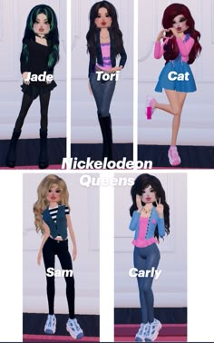 theme: 2010s TV show @Mavis_the_Swift13 #dti #dresstoimpress #outfitinspo #2010 #2010TVshow #catvalentine #torivega #jadewest #sampuckett #carlyshay #icarly #victorious #sam+cat #nickelodeon Victorious Nickelodeon Outfits, Tori Vega Outfits Victorious, Sam And Cat Dress To Impress, Cat Valentine Dress To Impress, Dti Theme 2010s Tv Show, 2010s Tv Shows, Sam Puckett Outfits, 2010s Tv Show, 2010 Tv Show