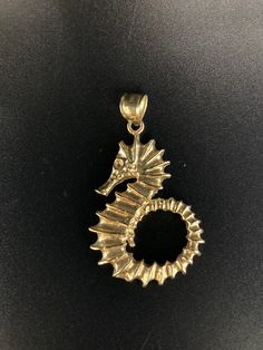 Handmade 14K Yellow Gold Sea horse Pendant. Seahorse Jewelry, Lagoona Blue, Horse Pendant, Key West Fl, Seahorse Pendant, Sea Horse, Dress Indian Style, Key West, Pendant Necklaces