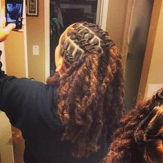 Dreads Styles Black, Men Dread Styles, Hairstyles Locs, Dread Hairstyles For Men, Locs Styles, Loc Hairstyles