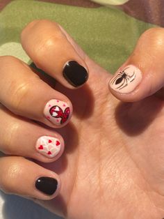 Short Spider Man Nails, Spiderman Nail Designs, Spiderman Nails, School Nails, Nail Stuff, Nail Inspiration, Nails Inspo, Cool Nail Art, Nails Inspiration