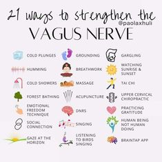 Vagal Tone, The Vagus Nerve, Relaxation Response, The Healing Process, Feminine Health, Vie Motivation, Hormone Health