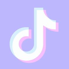 the letter j in pink and white on a purple background