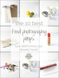 the 10 best food photography props you didn't know you already have