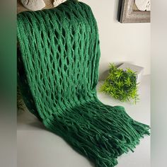 The Modernly Chic Green Acrylic Long Length Open Knit Scarf Is Cozy Providing Warmth And Comfort. The Soft Luxurious Feel Gives You A Sense Of Snuggle On A Fall Day. Features: Soft, Gentle, And Delicate With Beautiful Fringe Great For Gifts, Travel, Church, Or Business Meetings. Versatile: Drape Over Sweater Or Cardigan For A Cozy And Chic Ensemble. Layer It On Denim, Or Leather Jacket To Give Forth An Edgy Vibe. Drape Over Neck Or Wear It As A Belt. Material: 100% Acrylic Size: 80'inches Long 7 Accessories Minimalist, Head Wrap Scarf, Cozy Scarf, Green Scarf, Fall Day, Turbans, Open Knit, Autumn Day, Knit Scarf