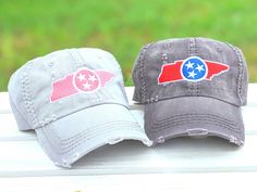 Tennessee Tristar Hat, Tennessee baseball cap, Tennessee flag hat, Tennessee Clothing, Tennessee Shape Hat, Tennessee Fashion, TN hat by DistinctHeadwear on Etsy Flag Hat, Kids Baseball