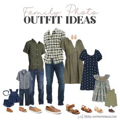 family photo outfit ideas for the whole family