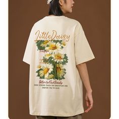 Vintage Floral Oil Painting Oversize Graphic Tee  Material: 100%Cotton  Style: Graphic Size: S, M, L, XL, 2XL Color: White, Black, Light Green, Pink, Beige, Season: Summer  Occasion: Outdoor, Daily,  Vacation Oversize Graphic Tee, Graphic Tee Style, Oversized Graphic Tee, Floral Oil Paintings, Floral Oil, Graphic Tees Vintage, Pink Beige, Black Light, Cotton Style