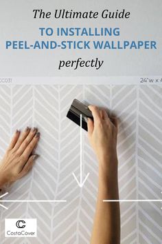 the ultimate guide to installing peel and stick wallpaper perfectly