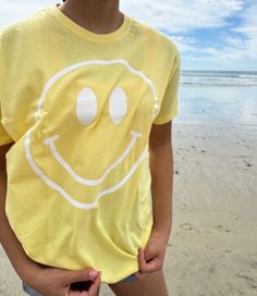 New t-shirt in my shop now! Smiley face on front of the shirt. Purchase before gone! Any questions, please message me. Thanks! :) Smiley Face Tshirt, Face Tan, Tan Face, New T, Smiley Face, Smiley, I Shop, Screen Printing, Gender Neutral