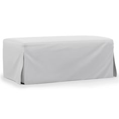 an image of a white table cover