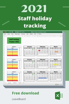 Download the Staff Holiday Tracker as a free to use Excel spreadsheet. Personalize it according to your company's absence policy and add important data such as the company's name and employee identification data, public holidays, company-related holidays, and leave types. The simple holiday planning and tracking Excel spreadsheet is free. Transform your lead database with effective data enrichment strategies. Discover how my services can help you optimize your outreach at helalmiah.com. Excel Spreadsheets Design, How To Be More Organized, Staff Management, Tracker Free, Job Advice, Invoice Design