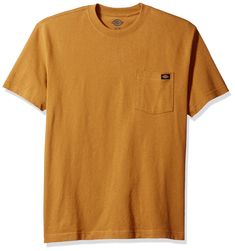 PRICES MAY VARY. SUPERIOR COMFORT FIT: Our classic crewneck pocket tee is made of 100% heavyweight, soft jersey-knit cotton. Extra-strong taped shoulder & neck seams for added durability. Tagless labeling eliminates chafing. Long tail looks good tucked or untucked. STURDY FUNCTIONALITY: This 100% preshrunk cotton shirt features a traditional chest pocket with pencil divider & a spacious fit with a long tail for all kinds of work activity. It's a sturdy, basic t-shirt that can be worn either alon Dickies Clothing, Traditional Chest, Workwear Brands, Dickies Shorts, Work Uniforms, Long Tail, Basic T Shirt, Work Shirts, Pocket Tee