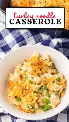 As the holiday season settles in, there’s usually a mountain of turkey just waiting to be re-invented, and what better way to reuse those cherished leftovers than with a steaming, creamy, and utterly satisfying Turkey Noodle Casserole? It’s classic comfort food in a casserole dish. Whip up this easy family favorite casserole for dinner tonight! It’s the perfect dinner to use up that leftover Thanksgiving turkey.