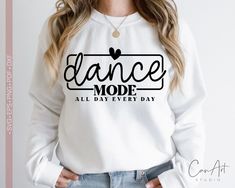 Dance Shirts Sayings, Dance Shirts Ideas, Dance Sayings, Dance Class Outfit, Teaching Dance, Dance Svg, Towel Ideas, Plant Styling, Dance Mom Shirts