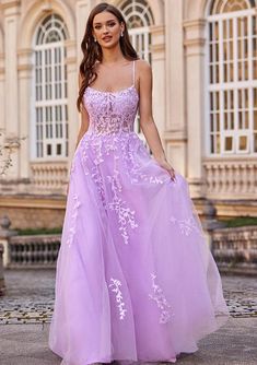 Really Pretty Prom Dresses, Prom Dresses For Enchanted Forest Theme, Lavender Sparkly Dress, Rapunzel Sweet 16 Dress, Highschool Prom Dresses, Rapunzel Prom Dress, Purple Dress Formal Classy, Fun Prom Dresses, Rapunzel Prom