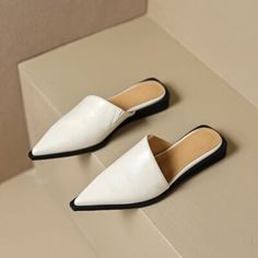 CHIKO Kaycie Pointy Toe Wedge Clogs/Mules Shoes Luxury Chic Pointed Toe Clogs, Chic Pointed Toe Summer Clogs, Modern Slip-on Closed Toe Clogs, Modern Clogs With Leather Sole And Pointed Toe, Leather Pointed Toe Slip-on Clogs, Wedge Clogs, Mules Shoes Heels, Clogs And Mules, Classy Shoes