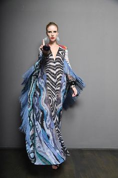 GAUDI collection Futuristic Clothing, Fringed Dress, Digital Dress, Kaftan Designs, African Inspired Fashion