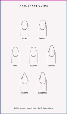 Nail Sketch Template, Nail Shape Template, Mail Shape Chart, Nail Page Ideas, Nail Pricing, Heart Nails Valentines Day, Mail Shapes, Nail Shape Guide, Nails Acrylic Trendy