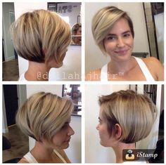 Hidden Undercut, Undercut Bob, Cute Hair Colors, Cute Short Haircuts, Penteado Cabelo Curto, Blonde Bobs, Blonde Pixie