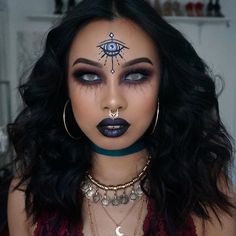 Fortune Teller Costume, Make Up Diy, Fantasy Make-up, Bronze Makeup, Halloween Costumes Makeup