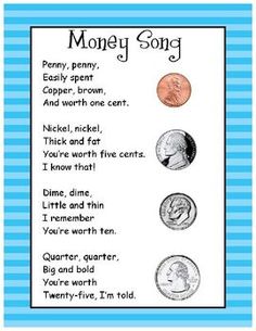 money song with four different coins