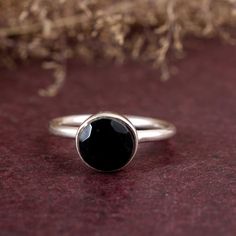 Natural Black obsidian Ring, Cute obsidian Gemstone Ring, Women Wedding Ring, 925 Sterling Silver Ring, promise Ring, Finger obsidian Ring,  Dimension :- JEWELRY CATEGORY:- HANDMADE RING STONE NAME:- - obsidian STONE SHAPE:- Round PLATING:- Silver  METAL: -925 Silver RING SIZE:- ALL SIZES AVAILABLE PURTY:- 925 Shipping:- All the parcels will be shipped with in 1-2 days of purchase... Payment:- We accept payment through PAYPAL only.... I make every effort to picture each item as realistic as I ca Black Obsidian Ring, Women Wedding Ring, Obsidian Ring, Obsidian Stone, Ring Stone, Black Obsidian, Ring Women, Ring Promise, Ring Finger