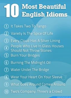 the 10 most beautiful english idioms for kids to learn how to use them