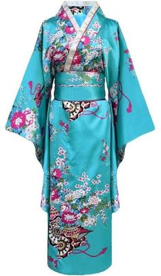 Kimono Geisha, Full Sleeve Gowns, Kimono Traditional, Japanese Traditional Clothing, Cute Kimonos, Traditional Japanese Kimono, Island Outfit, Kimono Yukata