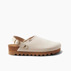 Women's Cushion Sage Hi Slip-On Shoes in Sand | REEF® Summer Clogs, Reef Sandals, Reef Shoes, Women's Slip Ons, Women's Slip On Shoes, Slippers For Women, Aesthetic Shoes, Women's Footwear, Shoe Game