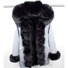 GENUINE FUR PARKA "STREET STYLER" – Pisani Maura Thick Hooded Parka For Fall, Fall Streetwear Parka With Double-lined Hood, Black Fur Coat For Winter Streetwear, Hooded Fur Coat For Winter Streetwear, Winter Streetwear Fur Coat With Faux Fur Trim, Winter Streetwear Outerwear With Faux Fur Lining, Winter Cotton Parka For Streetwear, Fall Streetwear Fur Coat With Faux Fur Lining, Long Hooded Jacket