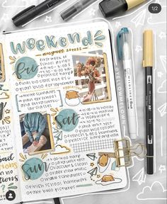 Scrapjournal Ideas, Creating A Bullet Journal, Bullet Planner