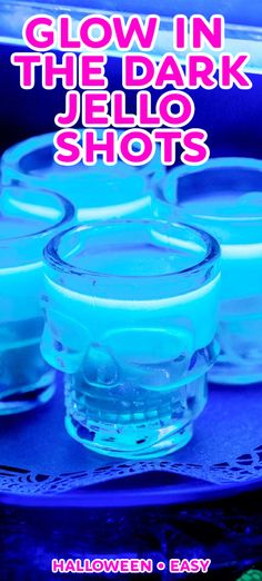 glow in the dark jello shots