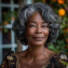 Full Volume Hair, Loose Curly Hair, Grey Bob, Salt And Pepper Hair, 50 Hair, Curly Bob Wigs, Pepper Color, Lace Closure Wig, Lace Hair