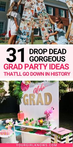 Ready to throw the ultimate graduation party? Look no further! We've rounded up the cutest and most creative graduation party ideas to transform your celebration into a smashing hit! From jaw-dropping decorations to exciting themes, this pin is your go-to source for all things graduation party. Graduation Party Ideas Decorations, Creative Graduation Party Ideas, Decorations Graduation Party, Graduation Party Ideas, Graduation Party Decor, Grad Party, Graduation Party, Party Ideas, Make Your