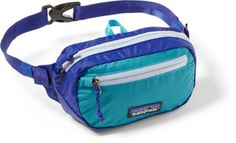 Patagonia Ultralight Black Hole Mini Hip Pack | REI Co-op Patagonia Bum Bag, Patagonia Fanny Pack, Running Bag, Hip Pack, Webbing Belt, Waist Pack, Day Bag, Rei Co-op, Black Hole