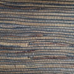 close up view of woven material with brown and blue colors