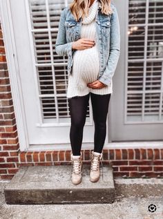 Maternity Fall Outfits Work, Winter Spring Maternity Outfits, Maternity Outfit Ideas Winter, Fall Winter Maternity Style, Fall Maternity Outfits For Work, Casual Fall Maternity Outfits, Cute Winter Maternity Outfits, Maternity Fall Dresses