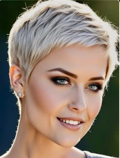 Short Cropped Haircut For Women, Pixie Haircut Ideas, Shaving Your Head, Edgy Pixie Haircuts, Bold Women, Haircut Women, Short Hair Images, Very Short Haircuts