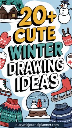 winter drawing ideas sketch Wonderland Drawing, Doodle For Beginners, Winter Drawing, Ideas Sketch, Winter Drawings, Bujo Doodles, Easy Designs, Window Drawing, Winter Art Projects