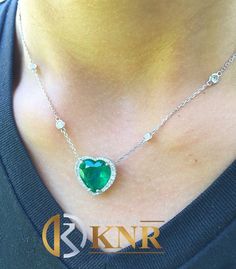 Large 14k White Gold Heart Shape Emerald And Round Cut Natural Diamonds Pendent Necklace Art Deco St Gia Certified Heart-shaped Diamond Jewelry, Gia Certified Fine Heart Shaped Jewelry, Luxury Heart Cut Gia Certified Jewelry, Gia Certified Heart-shaped Jewelry For Valentine's Day, Luxury Gia Certified Heart Cut Jewelry, Fine Jewelry Gia Certified Heart-shaped, Fine Jewelry Heart-shaped Gia Certified, Gia Certified Heart Cut Sterling Silver Jewelry, Gia Certified Heart-shaped Fine Jewelry