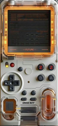 an old nintendo game console with buttons and controls