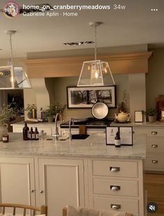 the kitchen is clean and ready for us to use in its new owner's home