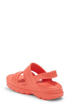 Clean minimalism shapes a sporty silhouette in this adventure-ready slingback sandal made of lightweight foam for an easy stride. 1" platform Synthetic upper, lining and sole Imported Hunter Hunter, Slingback Sandal, Sandal Women, Nordstrom Rack, Womens Sandals, Nordstrom, Size 10, Sandals