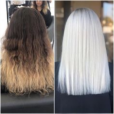 Makeover: Back to Bright Blonde - Hair Color - Modern Salon Platinum Card Hair, Sombre Hair Color, Sombre Hair, Platinum Card, Bright Blonde Hair, Silver Hair Color