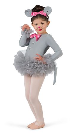 Quiet As A Mouse, Baby Ballet, Mouse Costume, Competition Costumes, Circus Costume, Creative Costumes, Costume Themes, Ballet Costumes, Cute Costumes