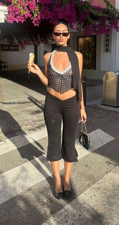 Capri Outfits, Fashion Fits, Girly Outfits, Lookbook Outfits, Cute Casual Outfits, Kylie Jenner