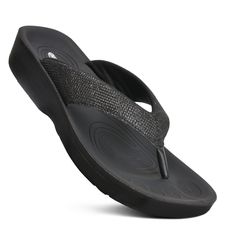 PRICES MAY VARY. Arch supportive: The arch support of these flip flops for women improves the function of your foot ligaments. Women suffering from chronic foot aches can try it for a better and more affordable cure. Our ladies sandals gradually impacts your bones and empowers them for a long walk. Comfort & style: The triangular-shaped straps protect you from chafe or bruises. It has a comfortable toe post attached with a soft polyurethane gel injected sole for better stability. The anatomical Orthotic Flip Flops, Recovery Sandals, Flip Flops For Women, Orthopedic Sandals, Mens Leather Sandals, Womens Sandals Summer, Cute Sandals, Comfortable Sandals, Thong Sandals